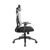 KB-8962AS-BK-016 New Design fitting waist office mesh chair with headrest