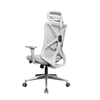 KB-8962AS-GR-015L-ALU New Design itting the Waist Office grey frame Mesh Chair with Headrest
