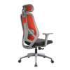 KB-8965AS Newly designed comfortable ergonomic grey frame office chair with headrest