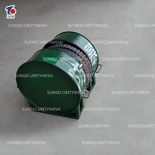 Mobile Razor Wire Security Barrier