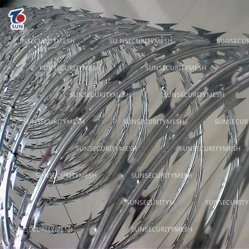 铝包钢刀片刺网