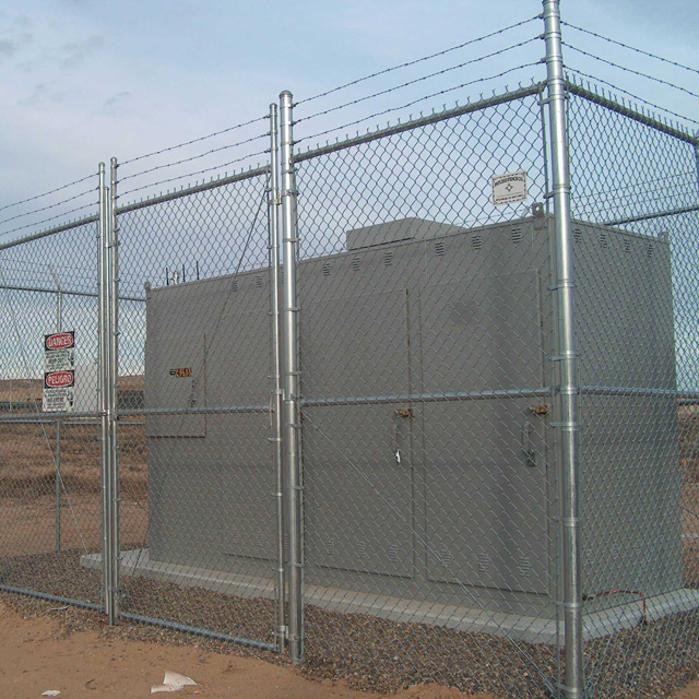 Galvanized Chain Link Fence