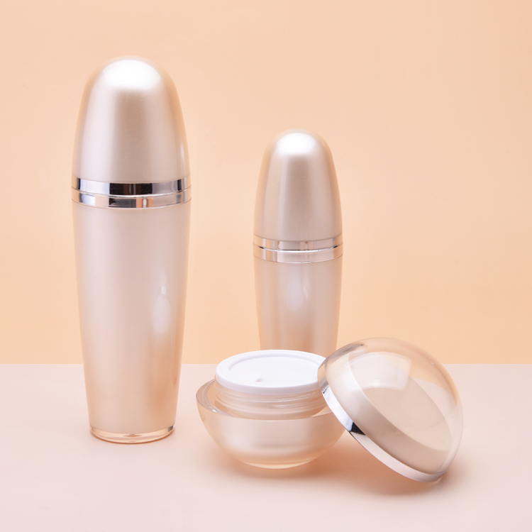 Acrylic Bottle Jar,Custom Skincare Bottles Packaging,Cream Jar Packaging with Lids,Cosmetic Bottles Packaging Suppliers