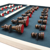  22.5 inches Large Size 53cm Foldable Wooden Chess Set with 9cm King Height Direct from Manufacturer