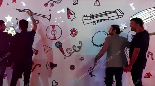 فن جدار الموسيقى