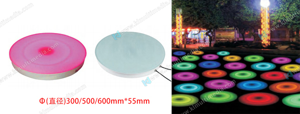 لون الموسيقى تشغيل مصباح بلاط الأرضية