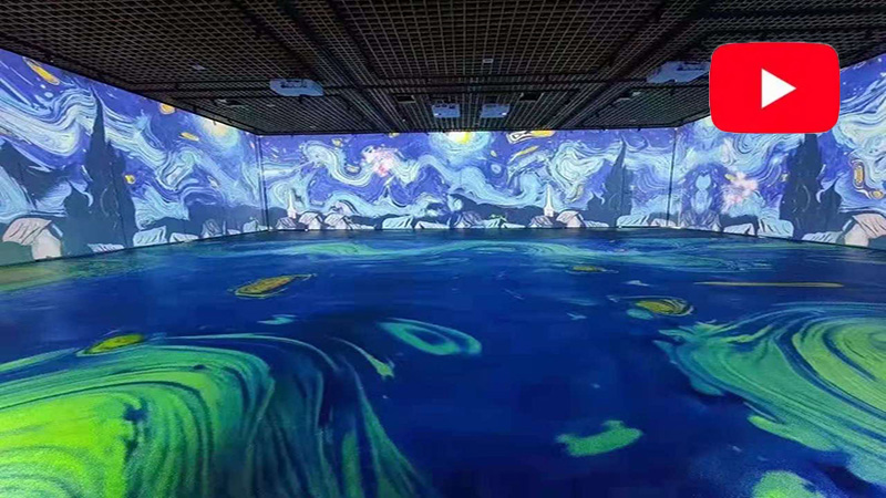 Immersive Projection Room Display
