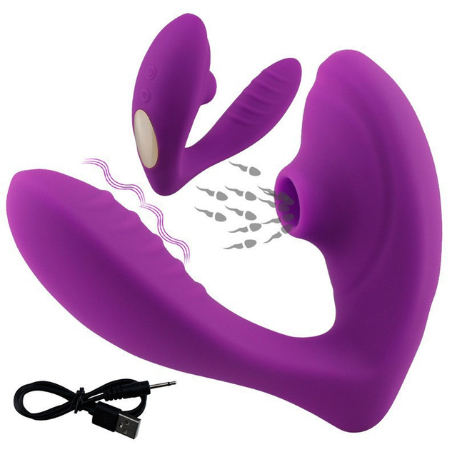 Masturbateur vibrateur suceur clitoridien