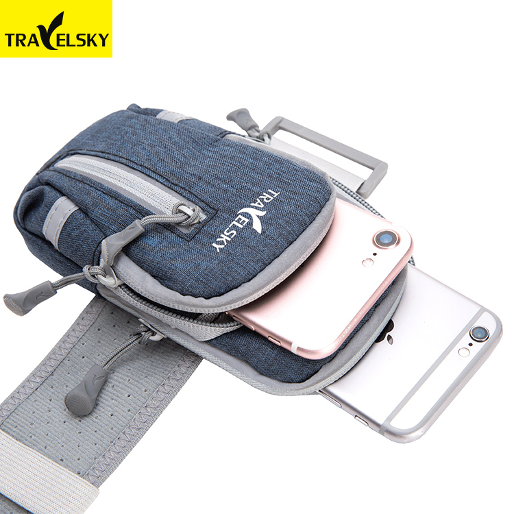 Travelsky High Quality Sports Running Mobile Phone Pouch Travel Arm Bag