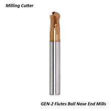 GEN-2 Flutes Ball Nose End Mills