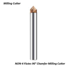 NON-4 Flutes 90° Chamfer Milling Cutter