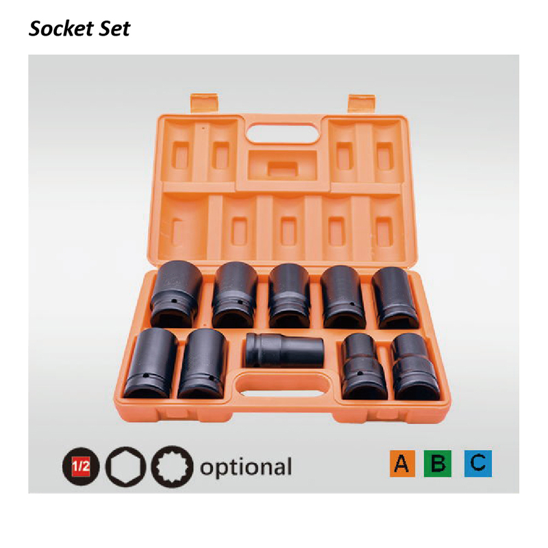 DT-10PCS 10PCS Air Impact Sockets