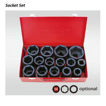 DT-15PCS 15PCS Air Impact Sockets (Metal Box)