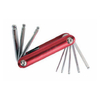 Folding-type hex key set