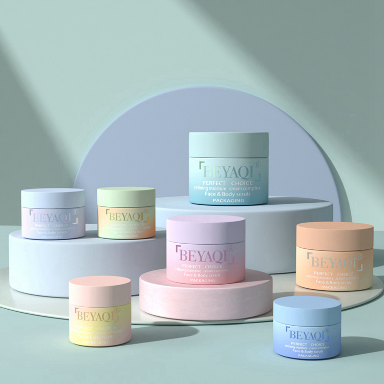 Imballaggio per la cura della pelle Nuovo arrivo 30 ml 100 ml Vaso per crema cosmetica in vetro Contenitore per cosmetici all'ingrosso