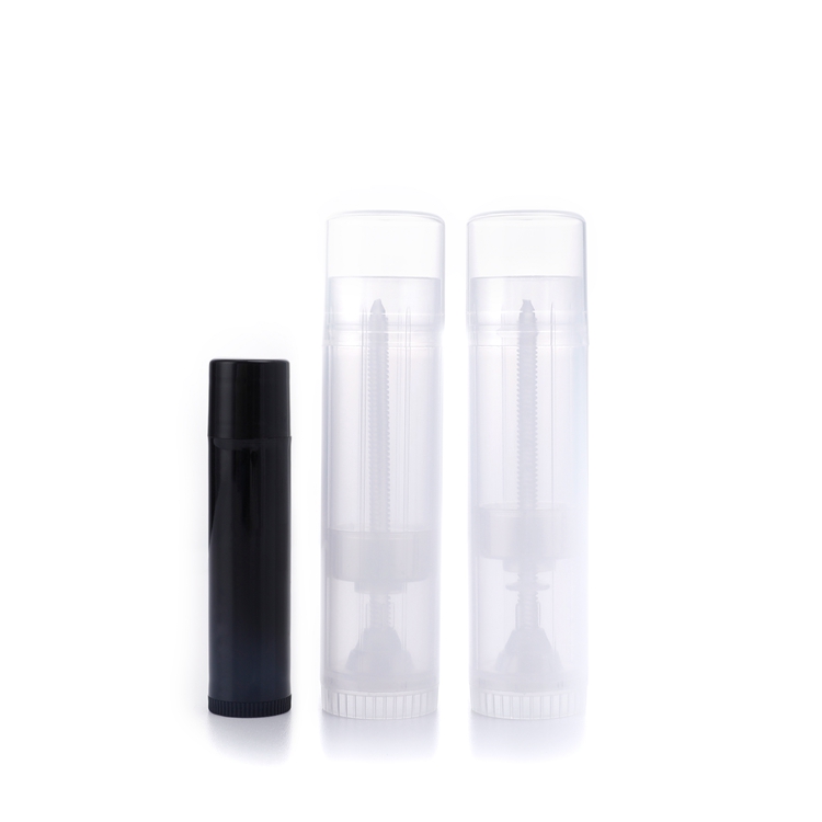  Tubes de baume à lèvres vides ronds recyclés, nouveau Design personnalisé 5g 15g, Mini Tube de baume à lèvres, vente en gros