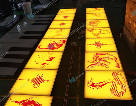 نمط مصباح بلاط الأرضية