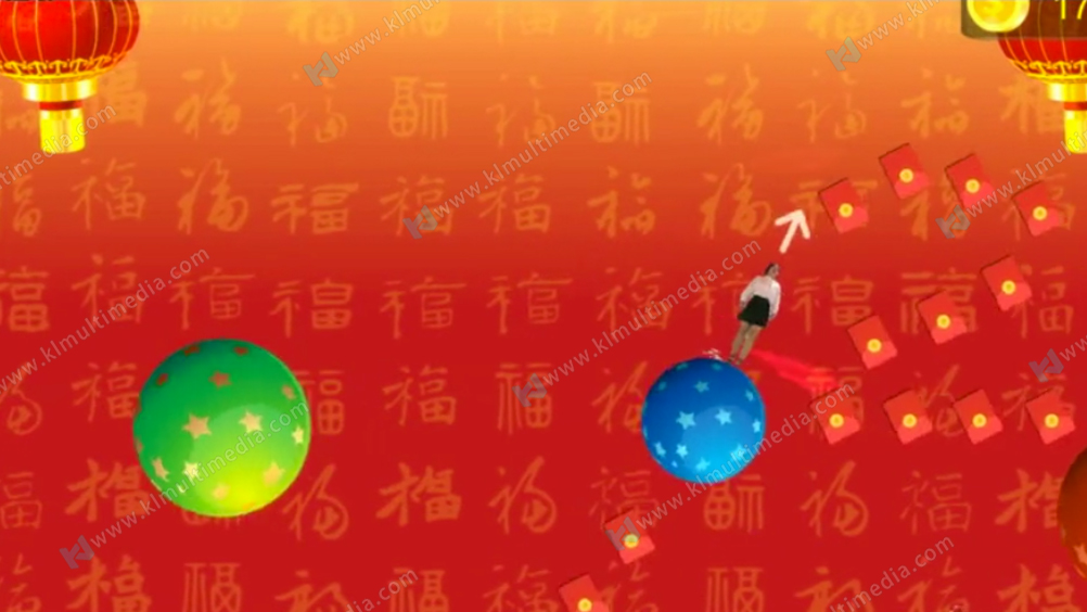 لعبة القفز على الحائط