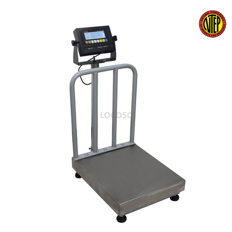 LP Scale LP7611SS-1414-200 Heavy Duty Legal for Trade 14 x 14 inch  Stainless Steel Bench Scale 150 x 0.02 lb
