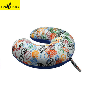 Custom High Quality Comfortable Soft Microbeads Neck Pillow for Travel