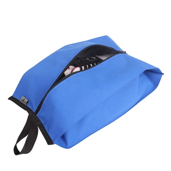 Custom Waterproof Polyester Dust-Proof Travel Organizer Space Saving Storage Shoe Organizer Bag Drawstring Bag