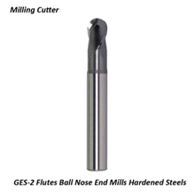 GES-2 Flutes Ball Nose End Mills Hardened Steels