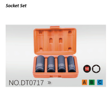 DT0717 1/2" Dr.4PCS Thin-Wall Sockets Material