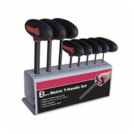 T-handle hex key set