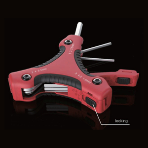 Folding-type hex key series
