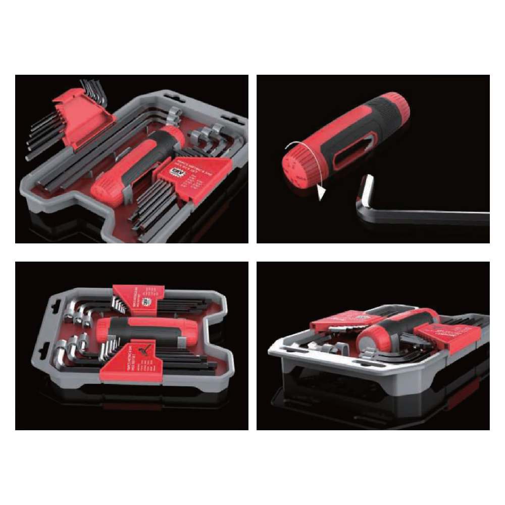 18pcs Metric & Star key set