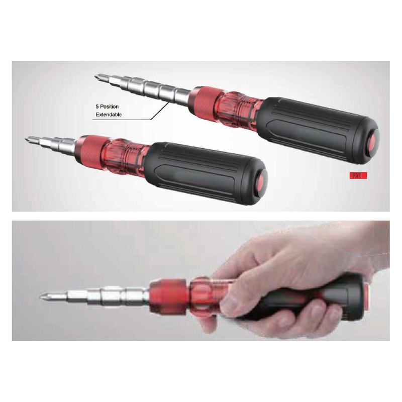 9 in 1 With 5 position extension bar multi-tool