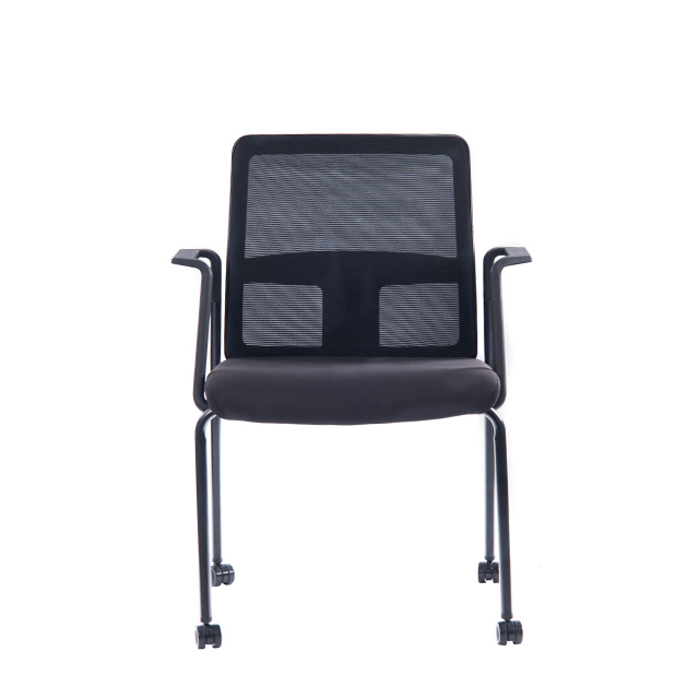 KB-5816 New Stackable Mesh Training Chair with moveable castor