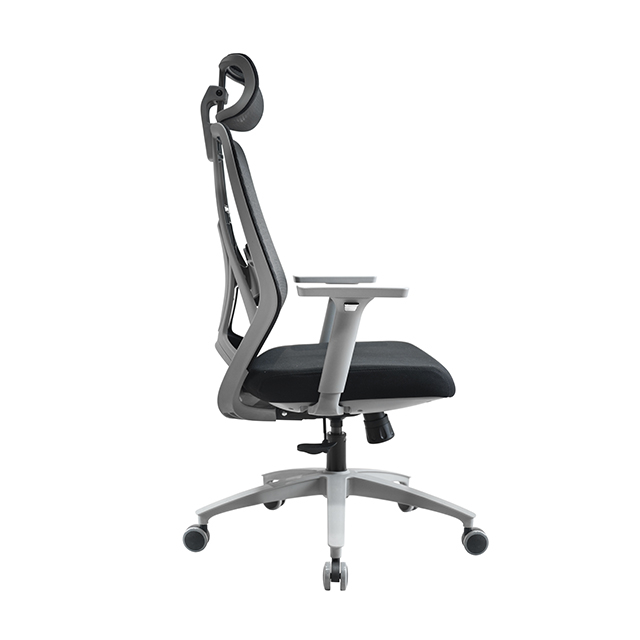 KB-8965AS Newly designed comfortable ergonomic grey frame office chair