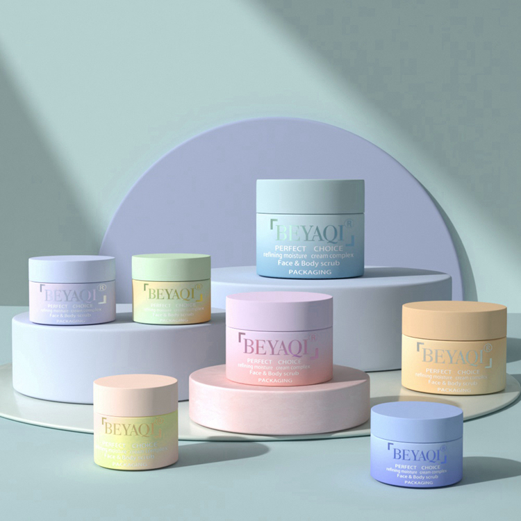 Crema cosmética de vidrio Nueva inclusión Tarro de crema de lujo vacío de lujo Tarro de crema corporal de vidrio Tarro de embalaje Cosmético