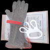 Chainmail Glove Long Cuff With EVA Strap, XXS, XS, S, M, L, XL Six Size