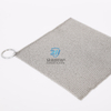 316L StainlessSteel Chainmail Cleaning Scrubber for Skillet, Wok, Pan Kitchen Household