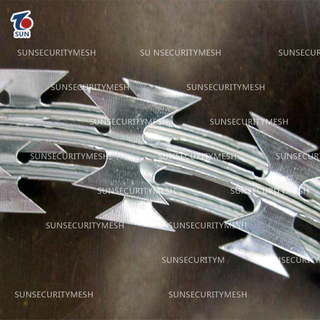 Aluminum-clad Steel Razor Barbed Wire