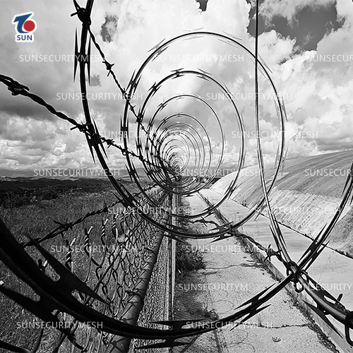 Spiral Razor Wire