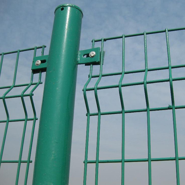 Curvy Welded Fence