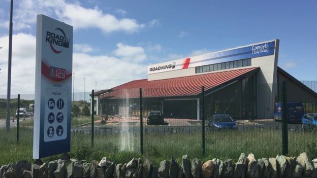 60 Miles And A World Apart Because Of Chain Link Fence ? Holyhead And Dublin.