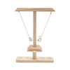 Ring Toss with Shot Ladder Fun Hook And Ring Game Handmade Wooden Interactive Game for Home And Party