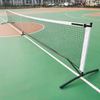 wholesale Portable Pickleball Net Regulation Size 22 FT PE Nets Steady Metal Frame for All-Weather Resistant Play in Backyards.