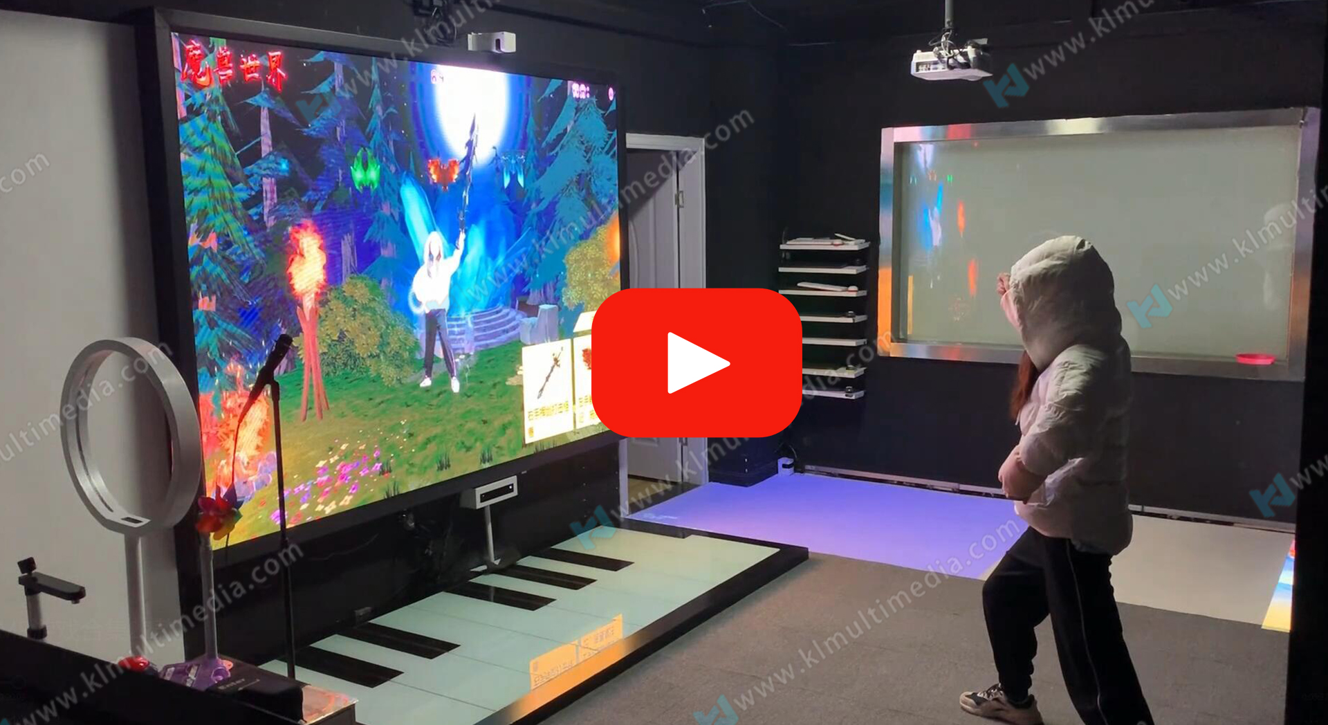 Immersive body motion games