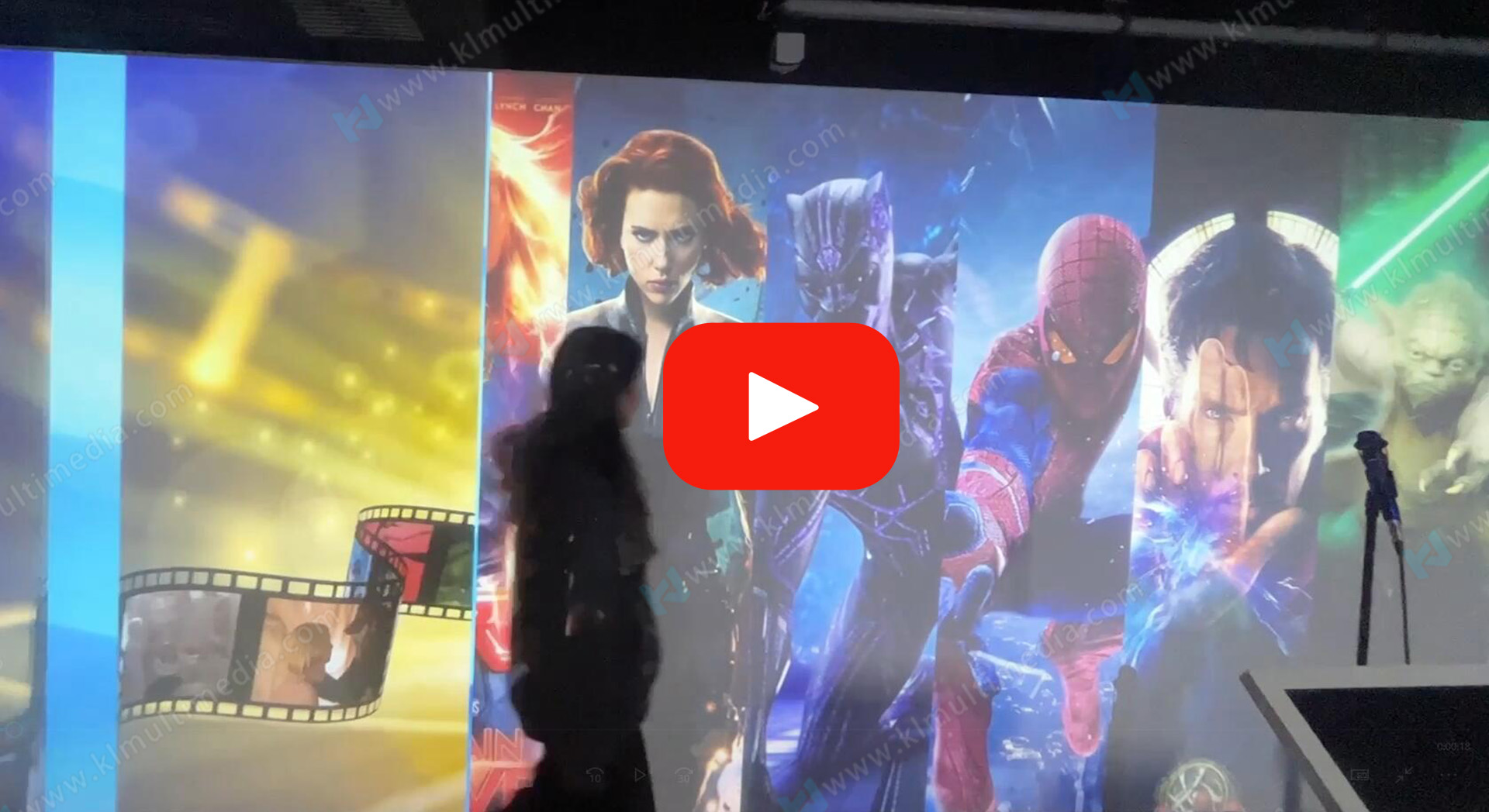 عرض فيديو للإعلانات التفاعلية