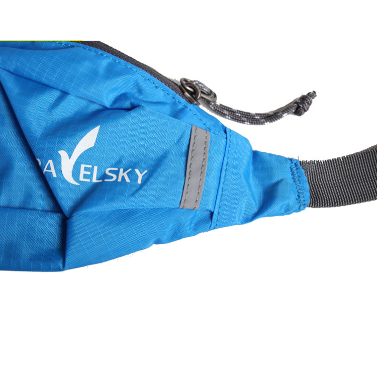 Travelsky Fashion Adjustable Muti-function Men Running Nylon Fanny Pack Sport Waist Belt Bag 