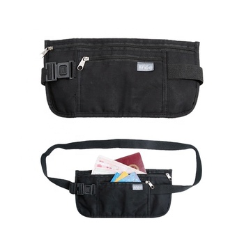 Trending Woman Outdoor Fanny Pack Popular Sport Rfid Blocking Waist Money Belt Bag