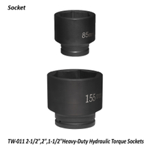 TW-011 2-1/2",2",1-1/2"Heavy-Duty Hydraulic Torque Sockets
