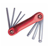 Folding-type hex key set