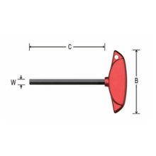 T-handle hex key set