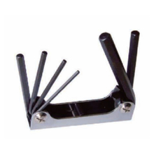 Folding-type hex key set